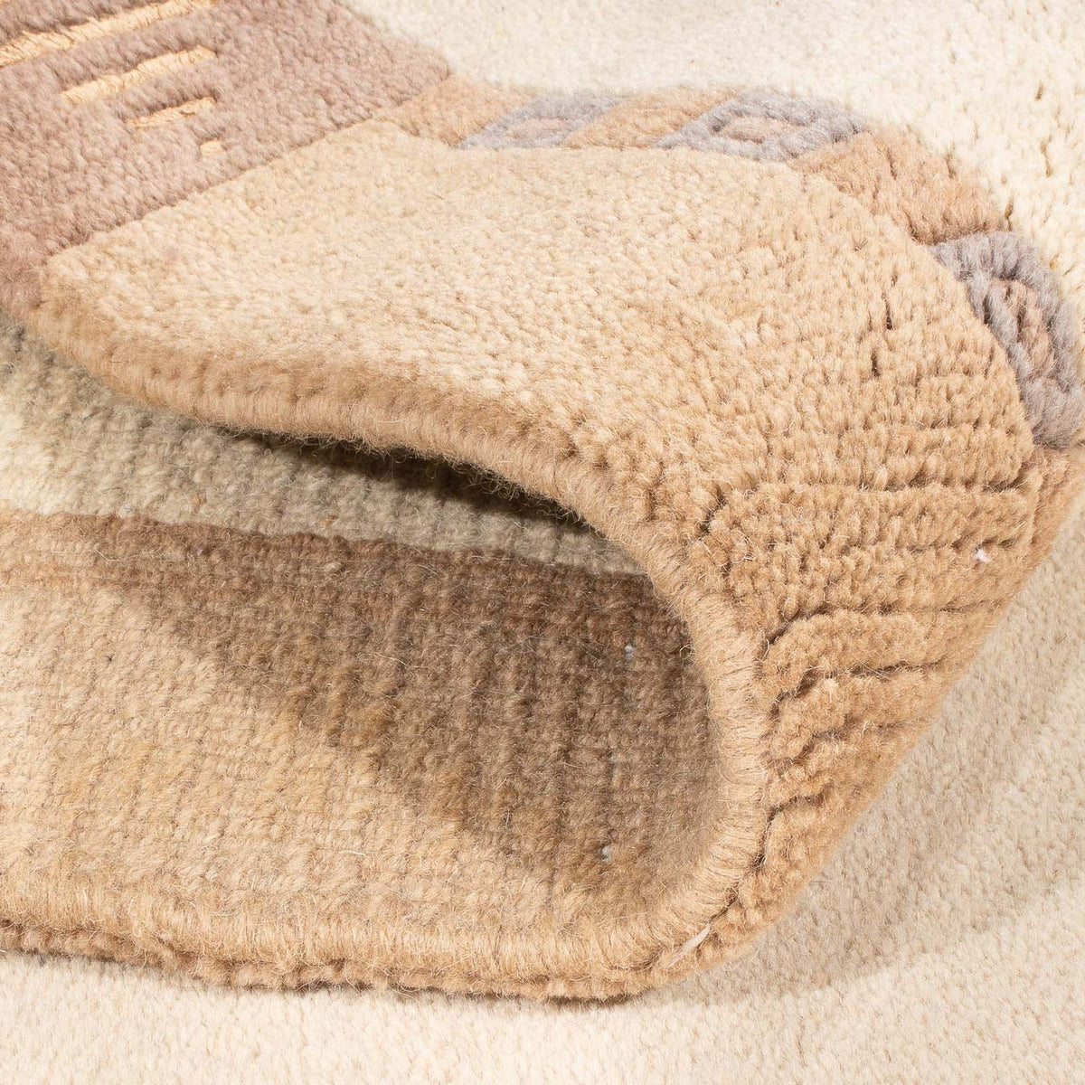 Nepal Tæppe - 160 x 90 cm - beige