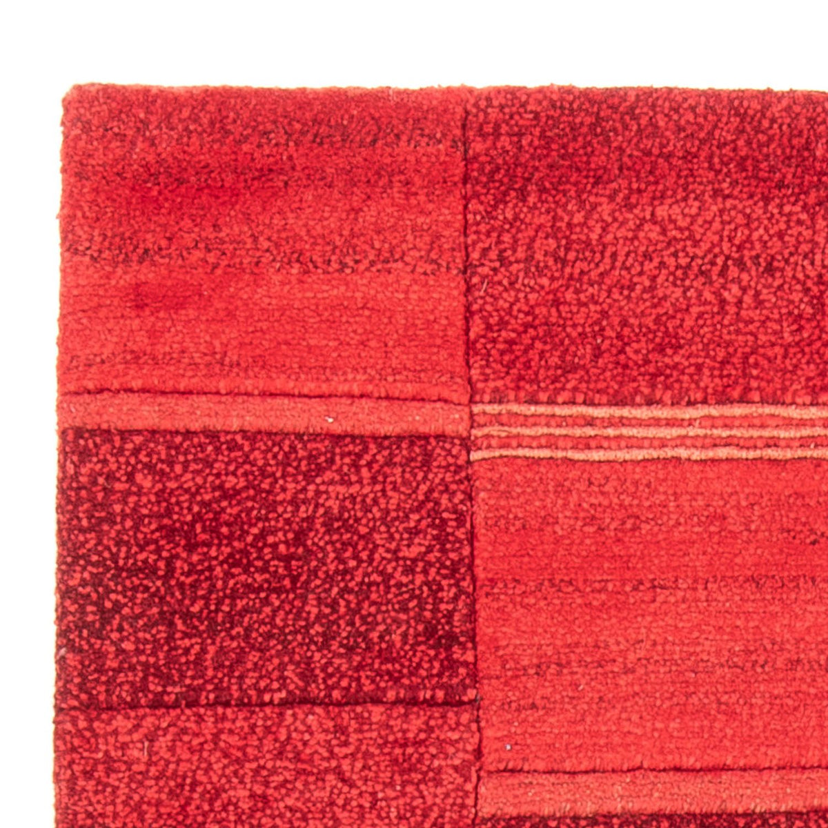Nepal Tæppe - 140 x 72 cm - rød