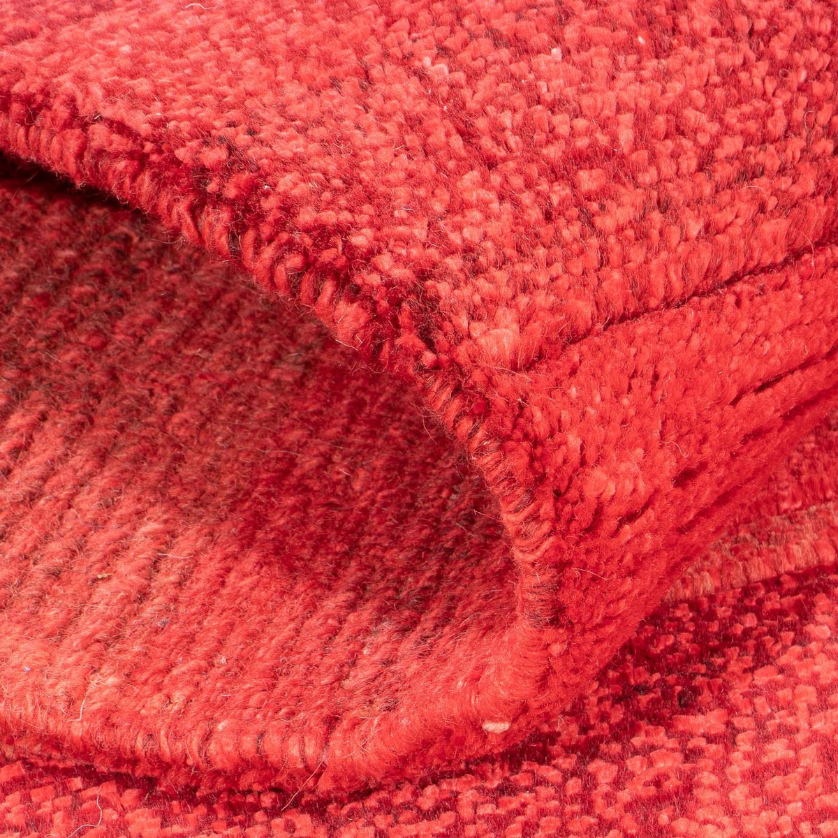 Nepal Tæppe - 140 x 72 cm - rød