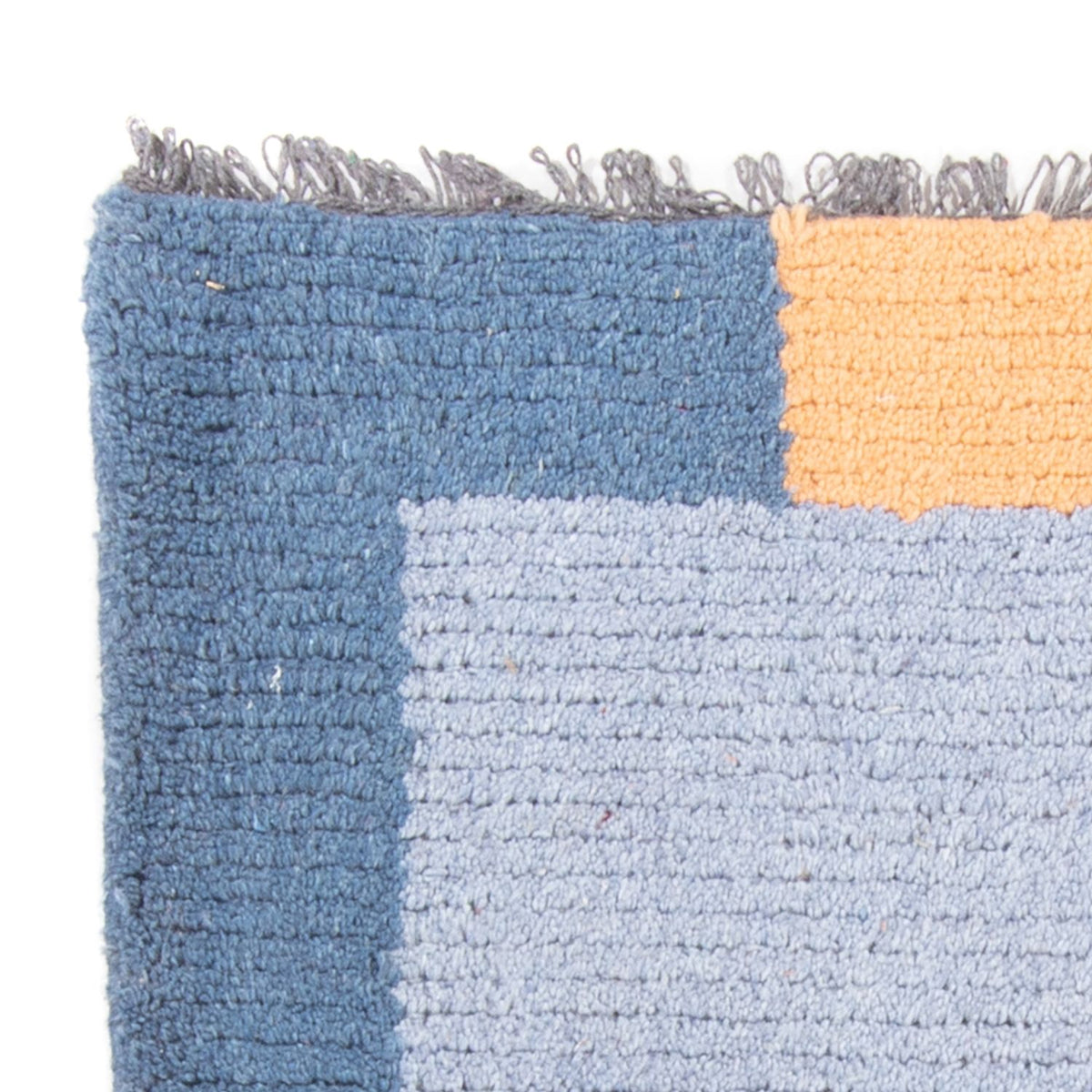 Nepal Tæppe - 140 x 70 cm - blå