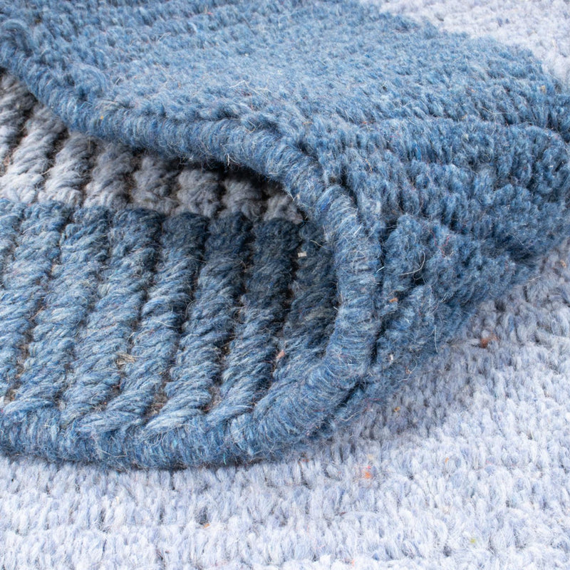 Nepal Tæppe - 140 x 70 cm - blå