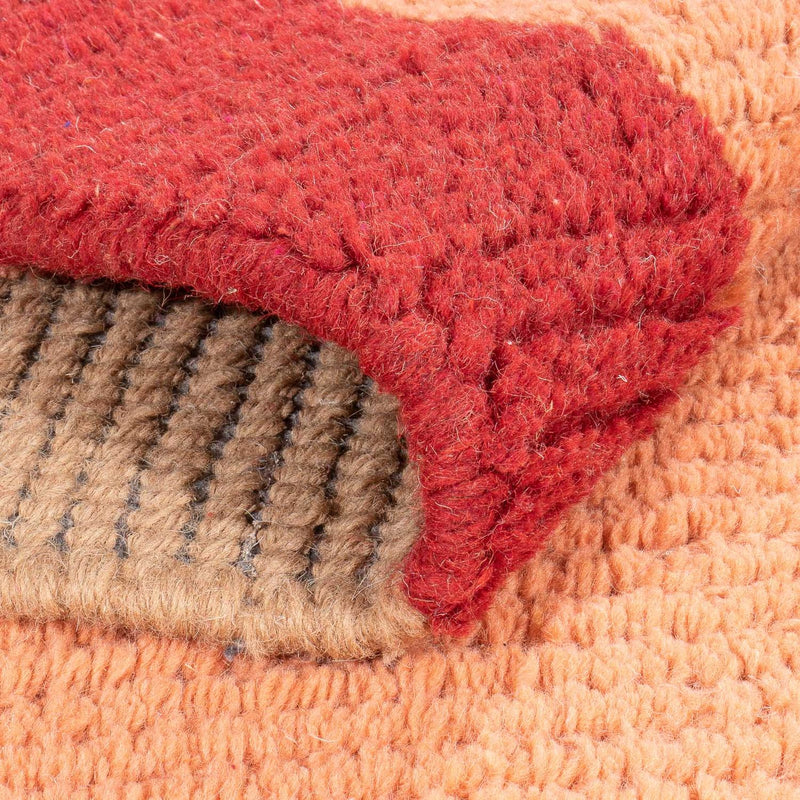 Nepal Tæppe - 140 x 70 cm - orange