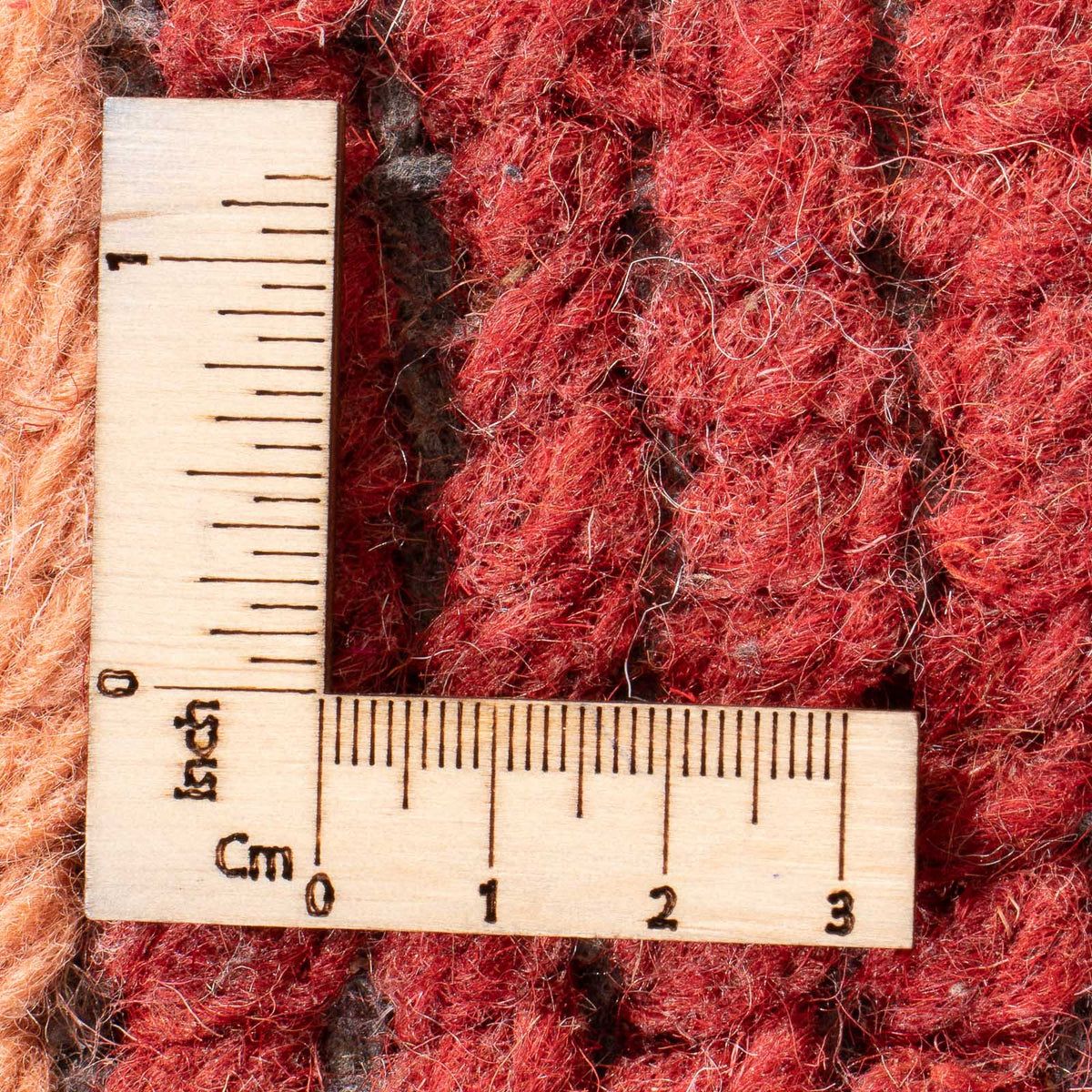 Nepal Tæppe - 140 x 70 cm - orange