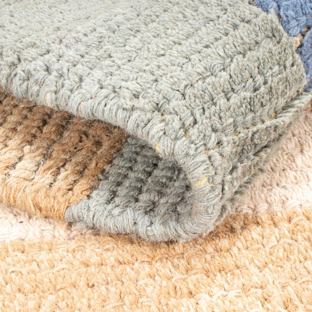 Nepal Tæppe - 140 x 70 cm - flerfarvet