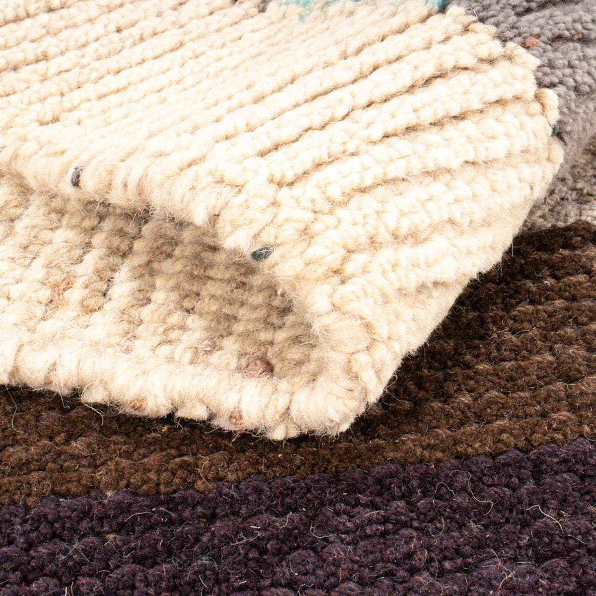 Nepal Tæppe - 140 x 70 cm - flerfarvet