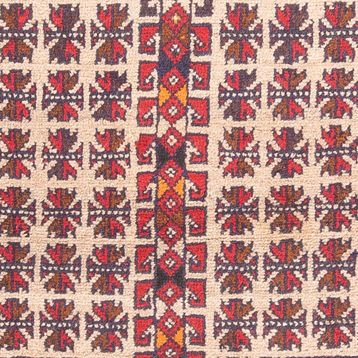 Baluch-tæppe - 119 x 78 cm - flerfarvet