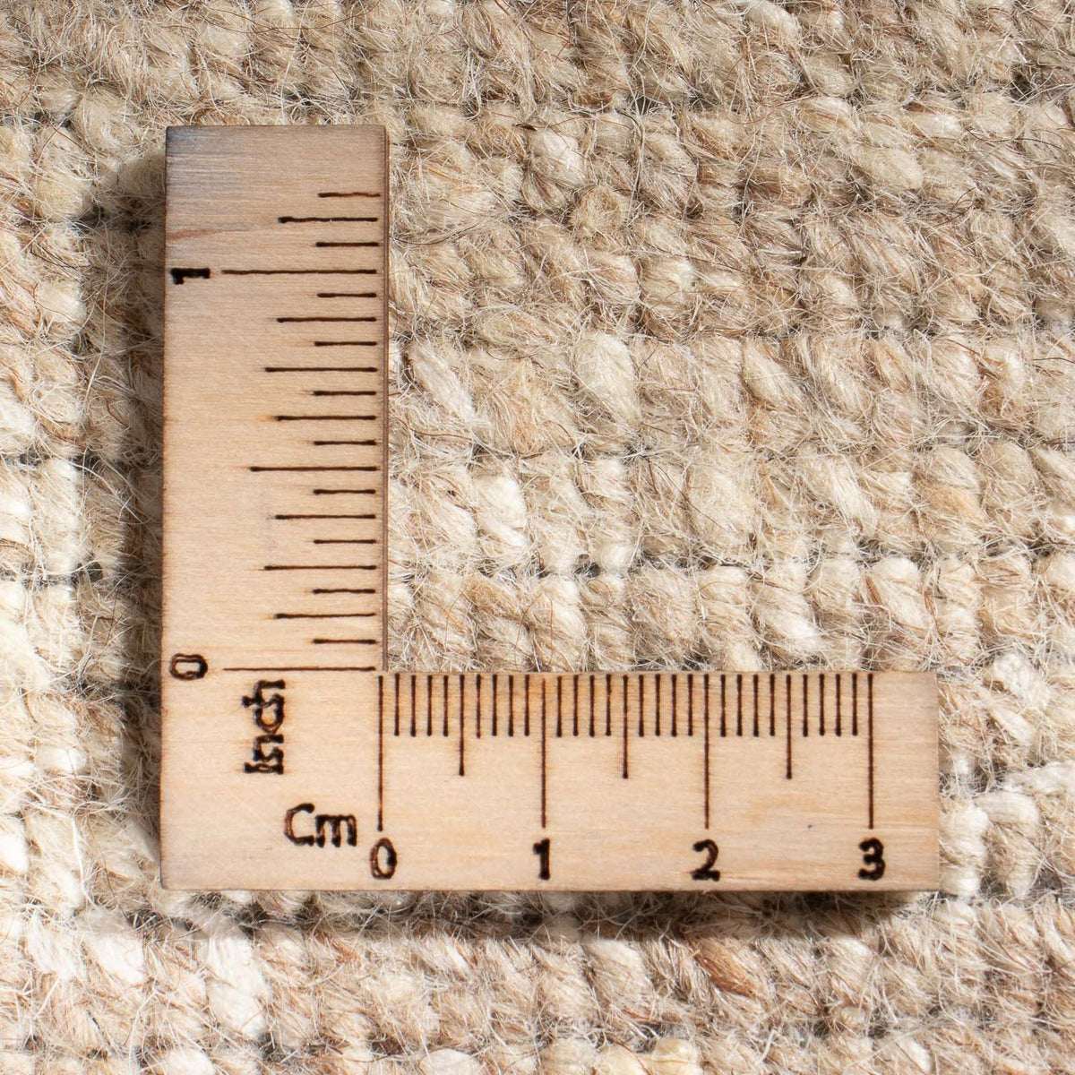 Nepal Tæppe - 181 x 116 cm - natur