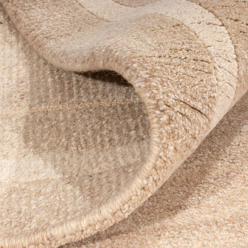 Nepal Tæppe - 200 x 143 cm - beige