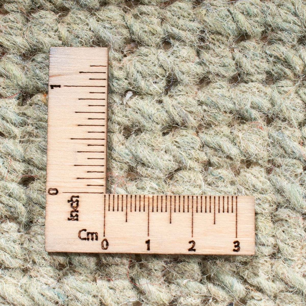 Nepal Tæppe - 240 x 170 cm - olivengrøn