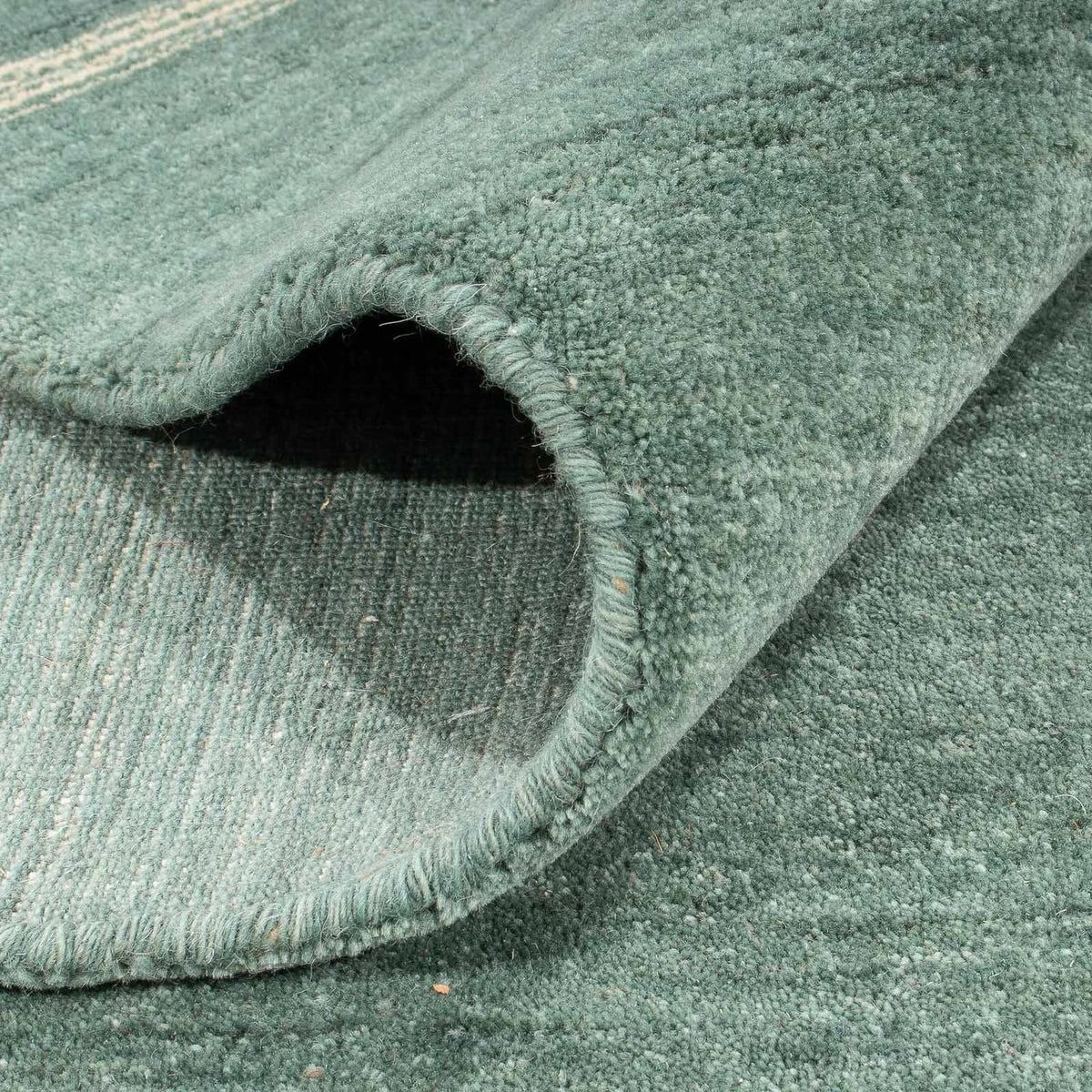 Gabbeh Tæppe - Loribaft Softy - 250 x 200 cm - grøn