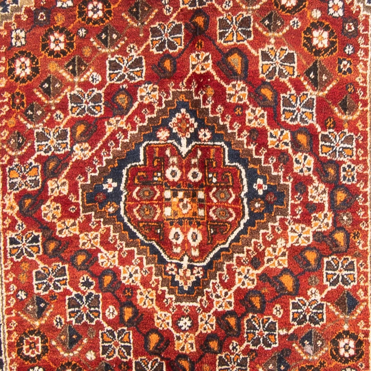Persisk tæppe - Nomadisk - 255 x 160 cm - orange