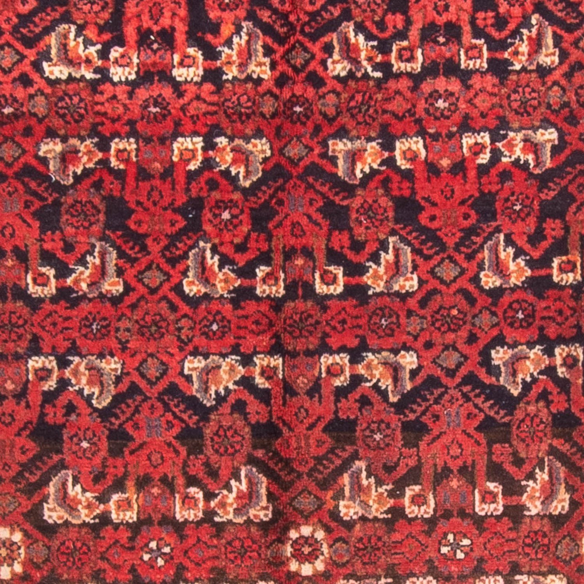 Løber Persisk tæppe - Nomadisk - 400 x 143 cm - flerfarvet