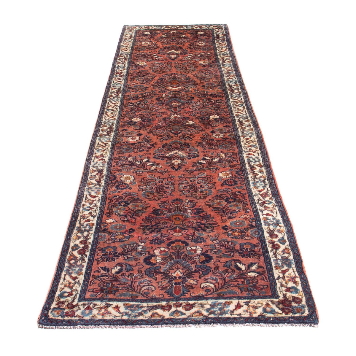 Løber Persisk tæppe - Classic - 301 x 81 cm - laks