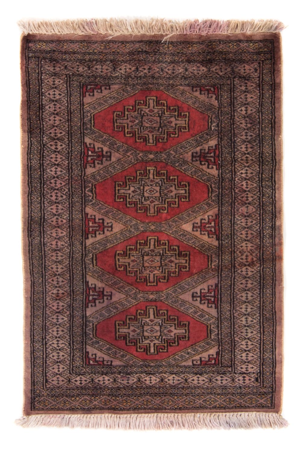 Pakistan Tæppe - 92 x 60 cm - flerfarvet