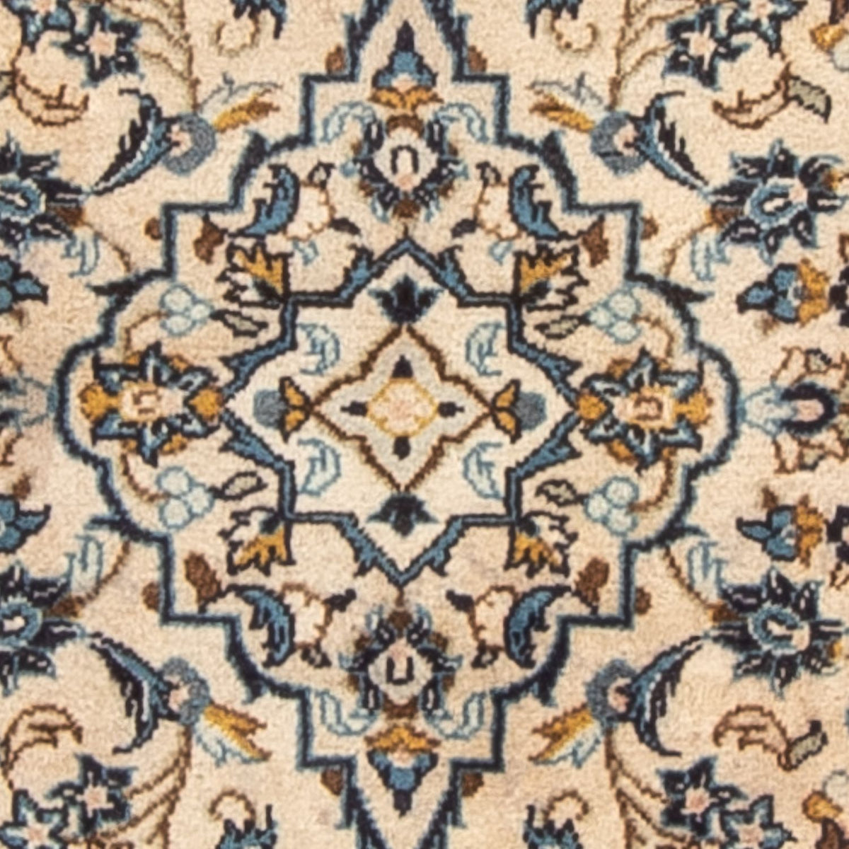 Persisk tæppe - Keshan - 150 x 100 cm - beige