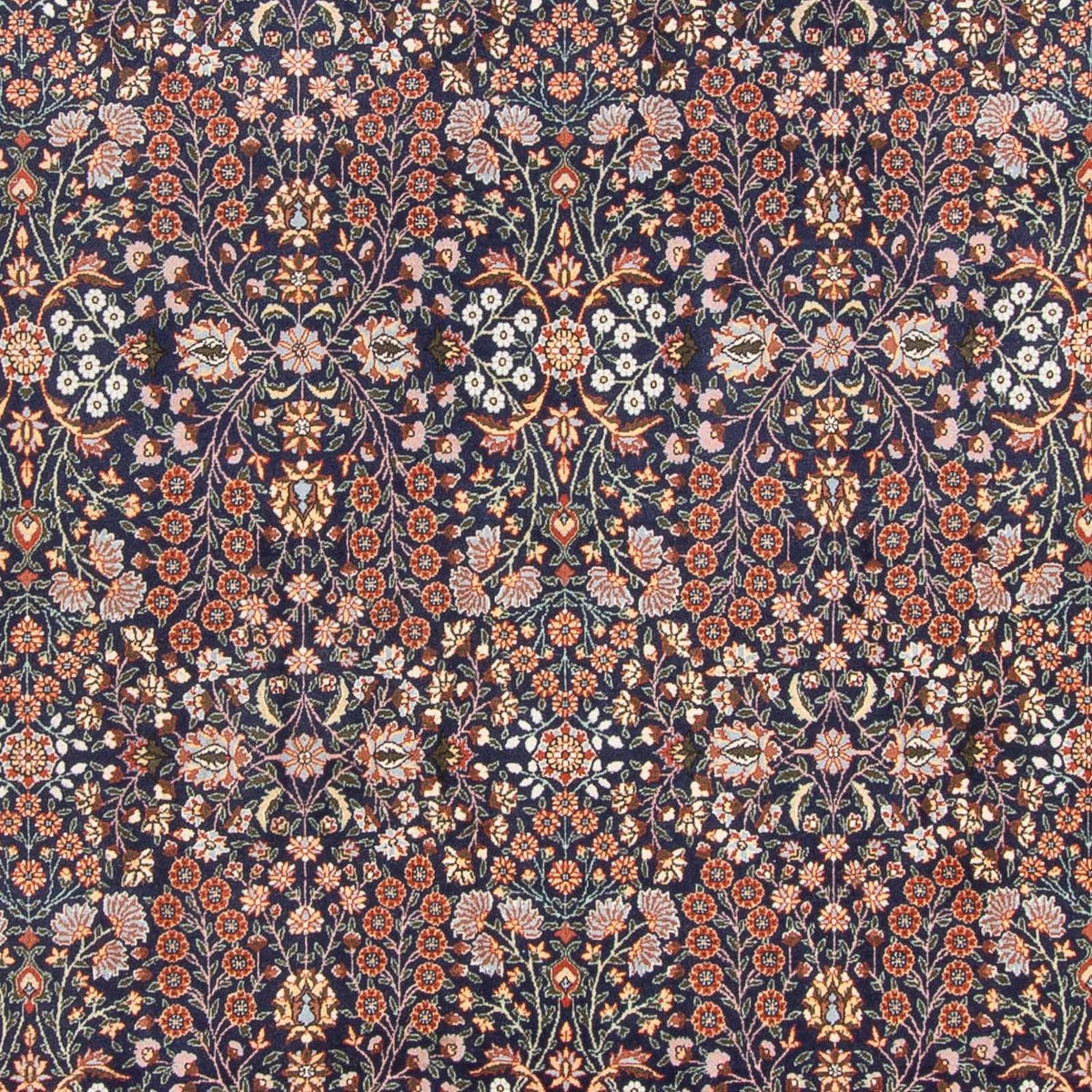 Orientalsk tæppe - Hereke - 363 x 237 cm - mørkeblå