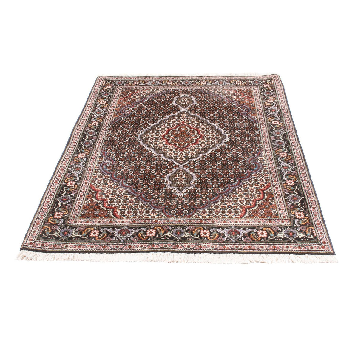 Persisk tæppe - Tabriz - Royal - 152 x 100 cm - sort