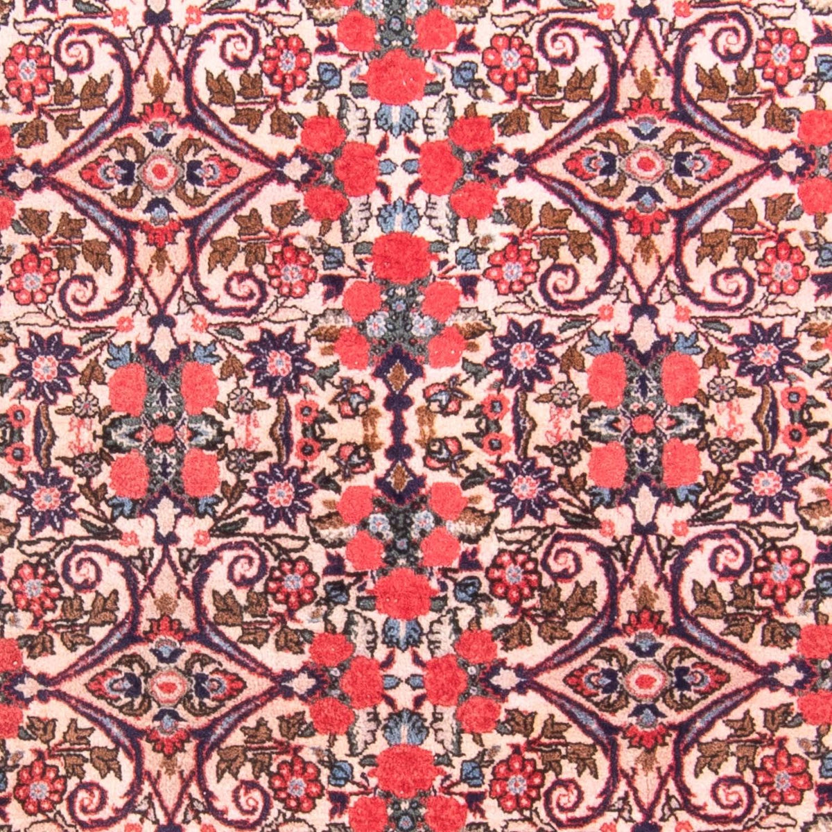 Persisk tæppe - Bijar - 225 x 135 cm - flerfarvet