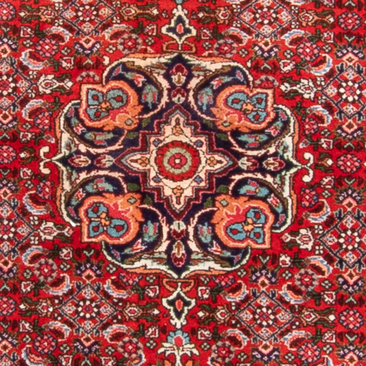 Løber Persisk tæppe - Bijar - 207 x 82 cm - rød