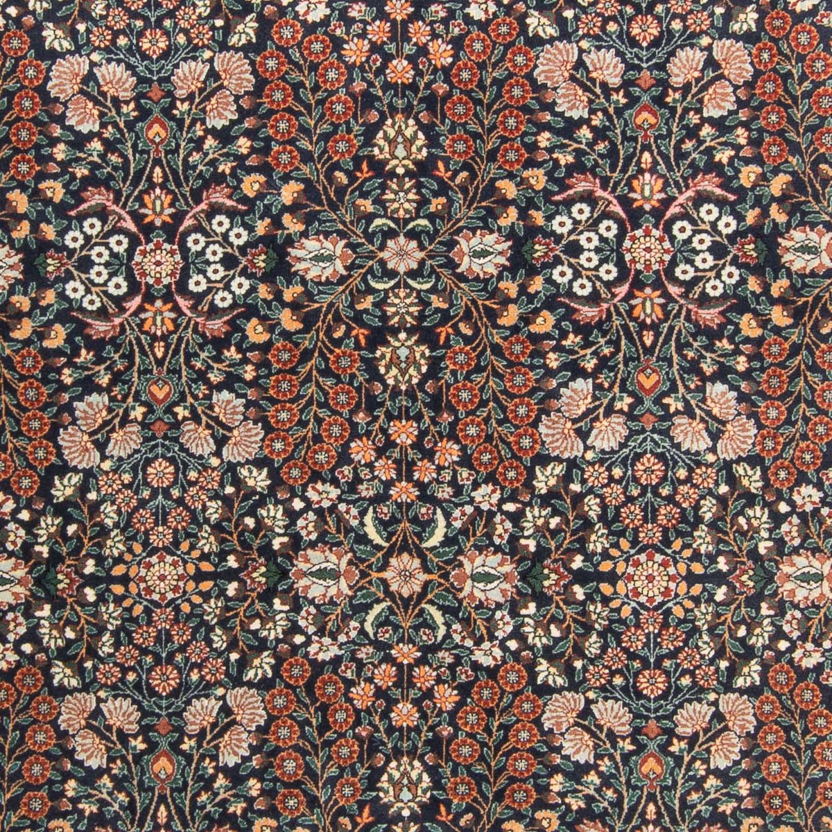 Orientalsk tæppe - Hereke - 285 x 202 cm - mørkebrun