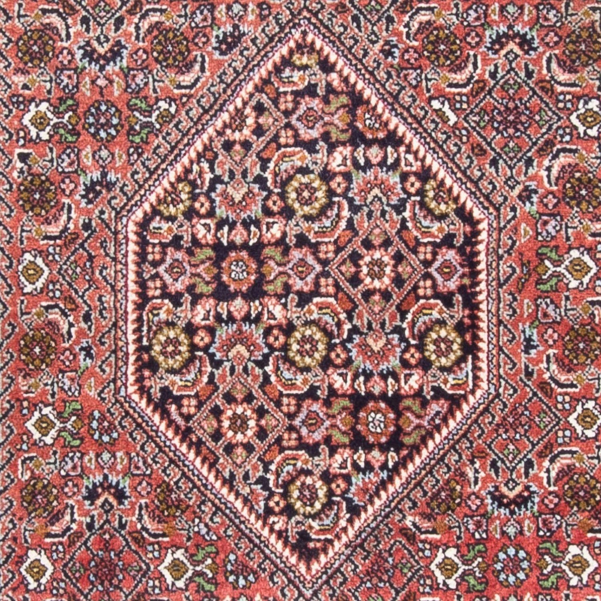 Persisk tæppe - Bijar - 150 x 85 cm - rød