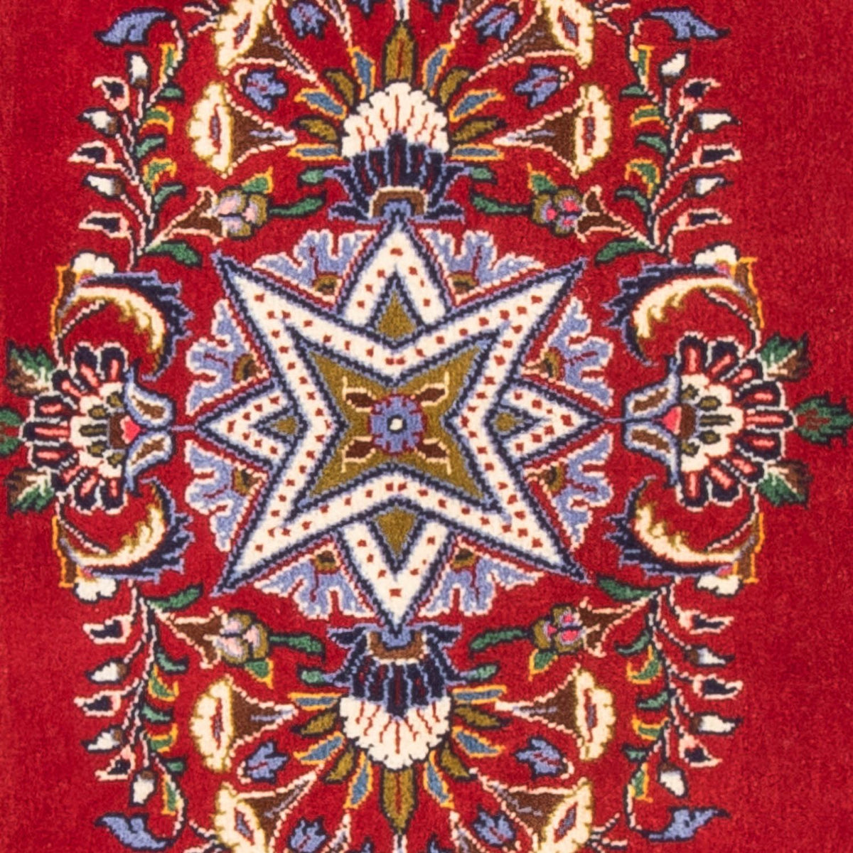 Persisk tæppe - Tabriz - 98 x 65 cm - rød