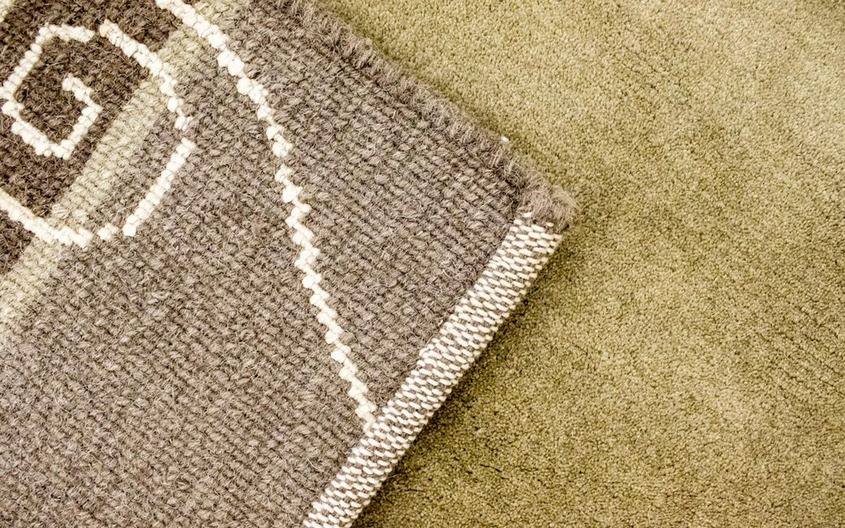 Nepal Tæppe - 200 x 146 cm - beige