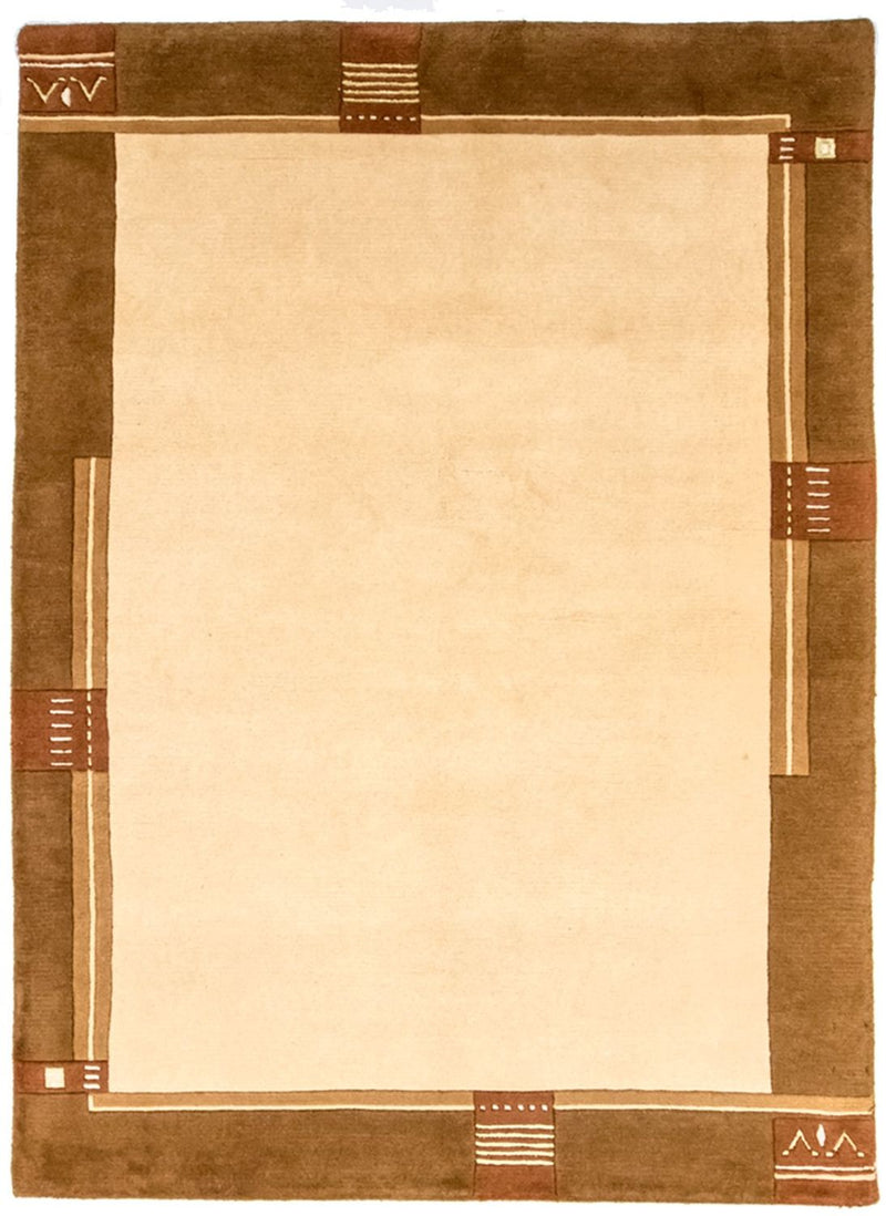 Nepal Tæppe - 197 x 144 cm - beige