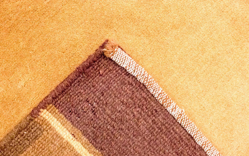 Nepal Tæppe - 201 x 146 cm - orange