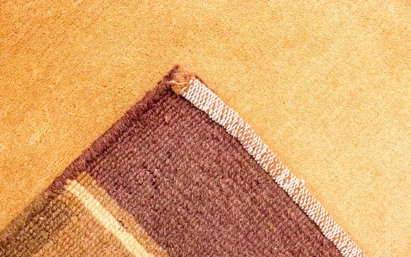 Nepal Tæppe - 201 x 146 cm - orange