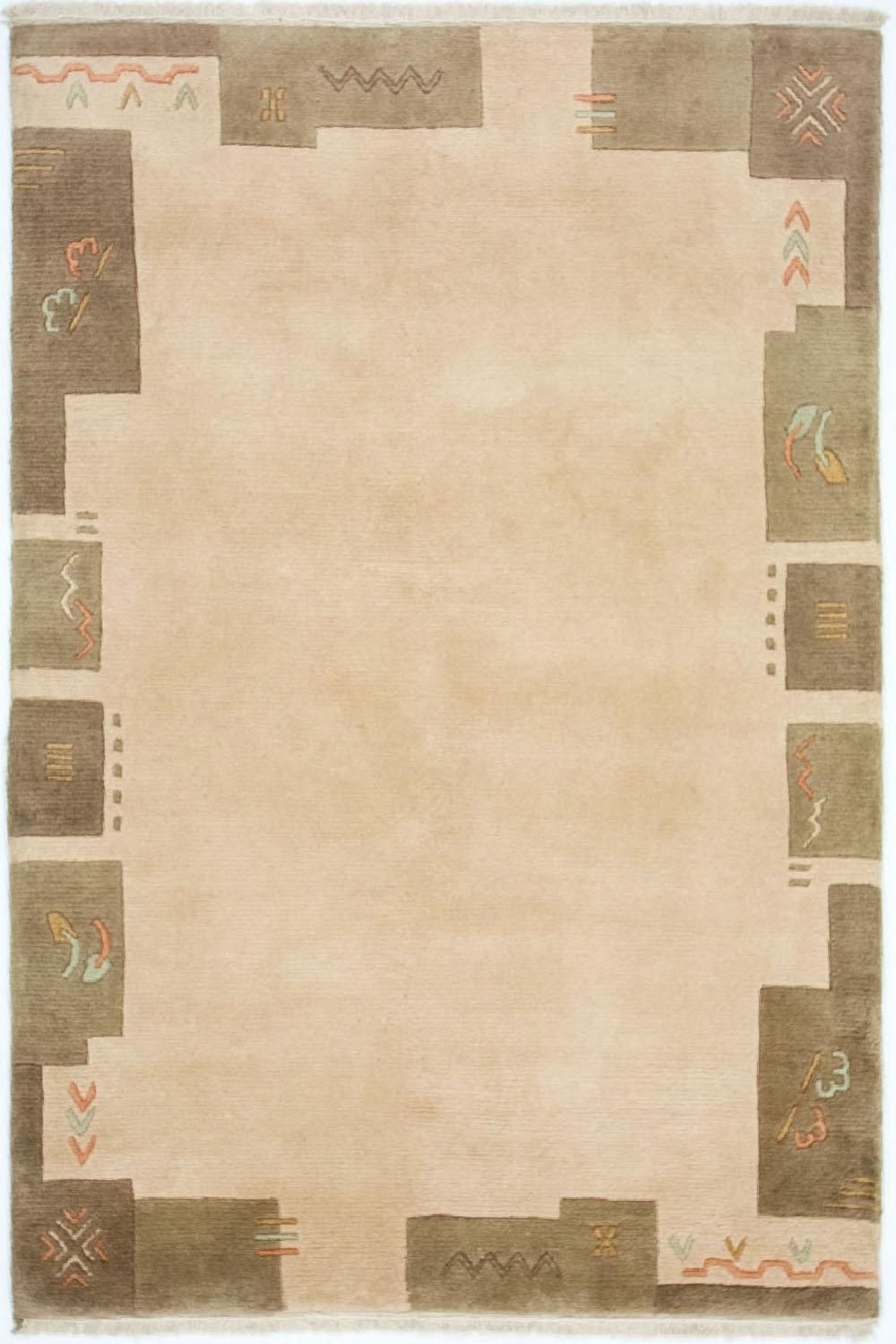 Nepal Tæppe - 182 x 124 cm - flerfarvet