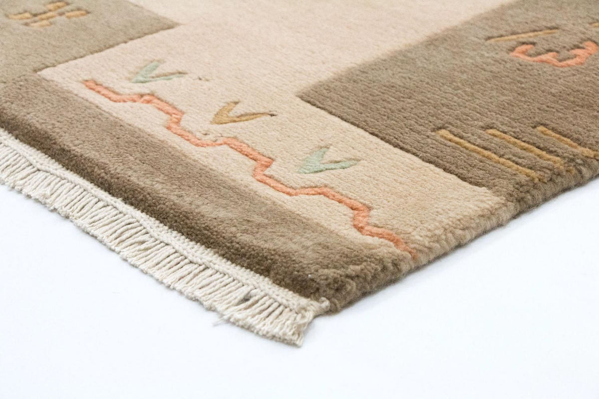 Nepal Tæppe - 182 x 124 cm - flerfarvet