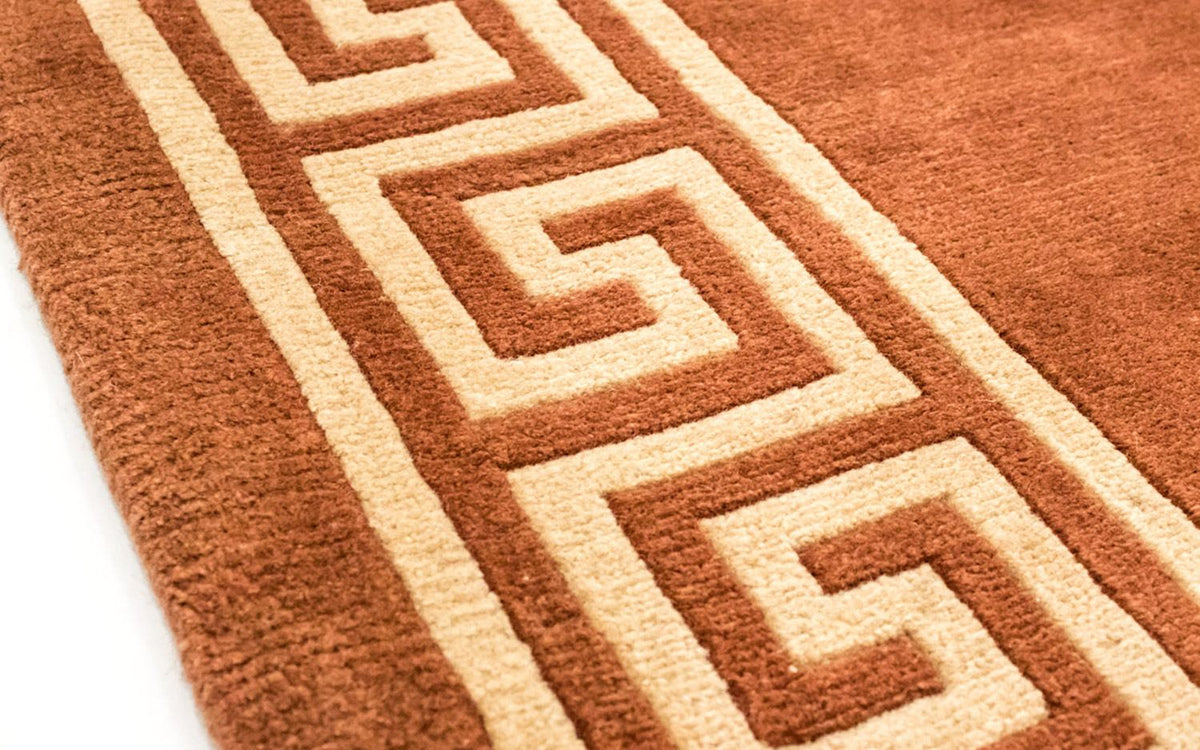 Nepal Tæppe - 239 x 171 cm - brun