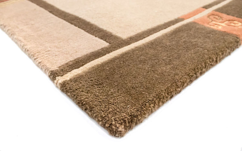 Nepal Tæppe - 242 x 175 cm - beige
