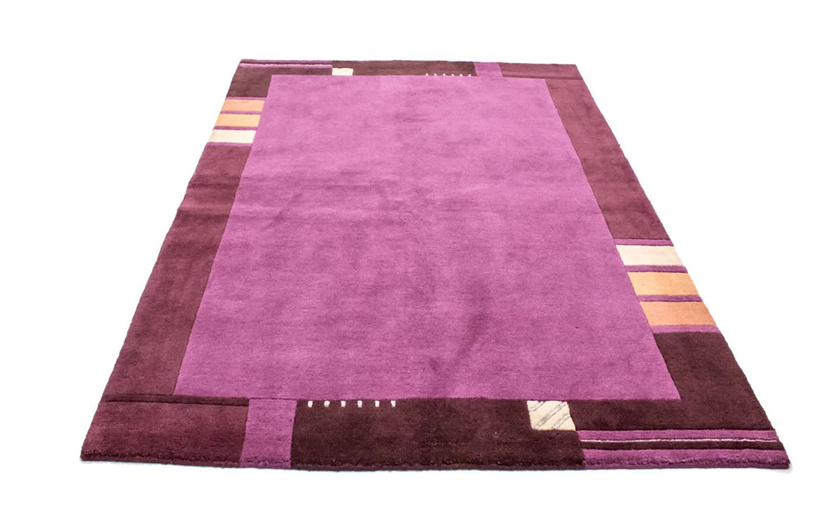 Nepal Tæppe - 241 x 172 cm - lilla