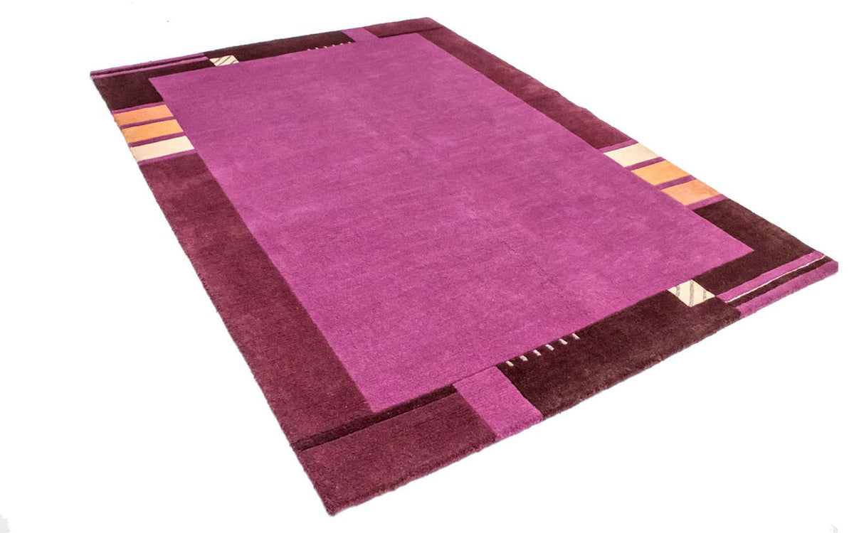 Nepal Tæppe - 241 x 172 cm - lilla