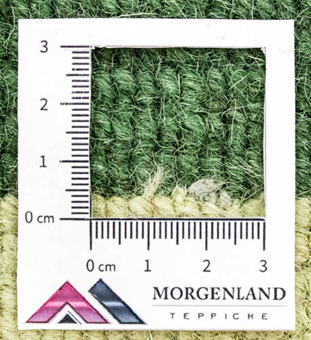 Nepal Tæppe - 225 x 161 cm - grøn