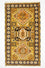 Orientalsk tæppe - 164 x 97 cm - guld