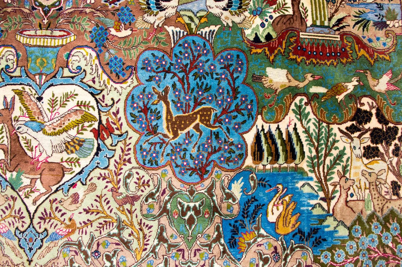 Persisk tæppe - Classic - 390 x 300 cm - flerfarvet