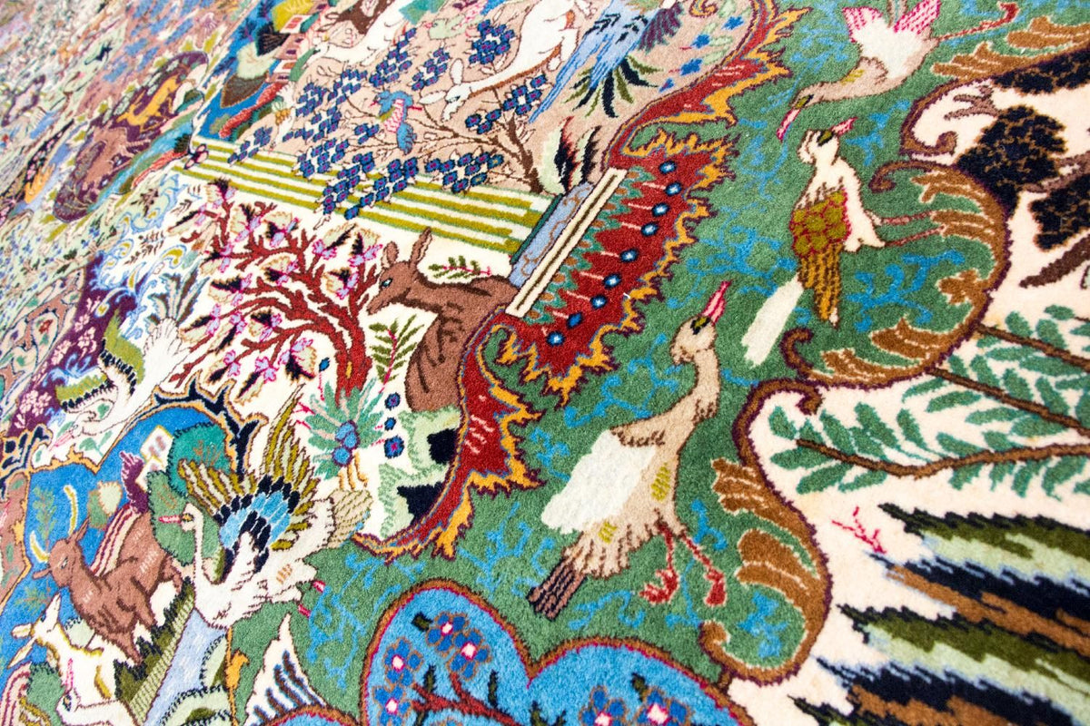 Persisk tæppe - Classic - 390 x 300 cm - flerfarvet