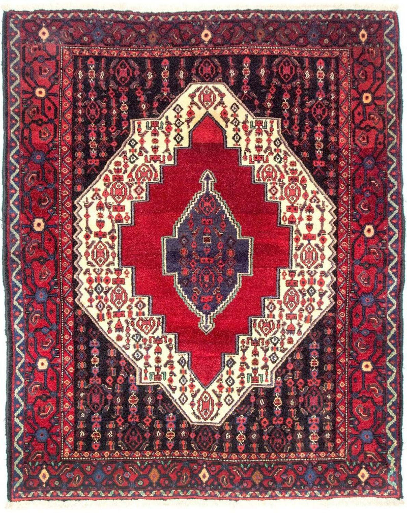 Persisk tæppe - Classic - 158 x 126 cm - rød