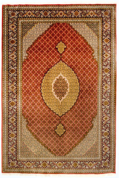 Tabriz - 50 Raj Tæppe 204x300cm - Persisk tæppe