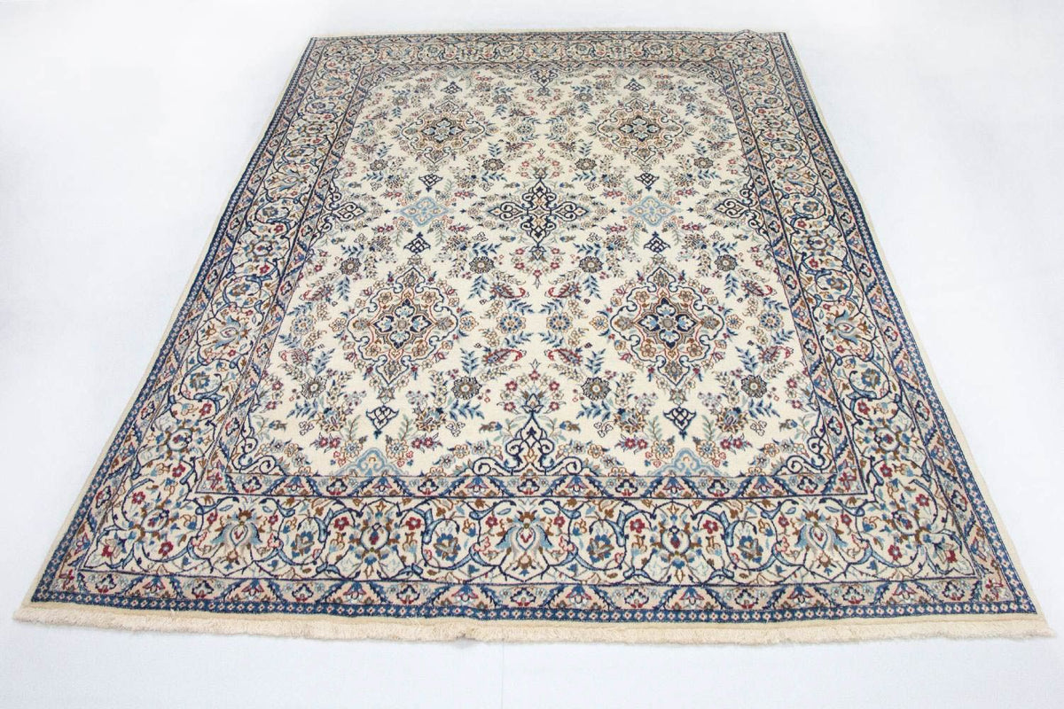Persisk tæppe - Nain - Premium - 247 x 202 cm - beige