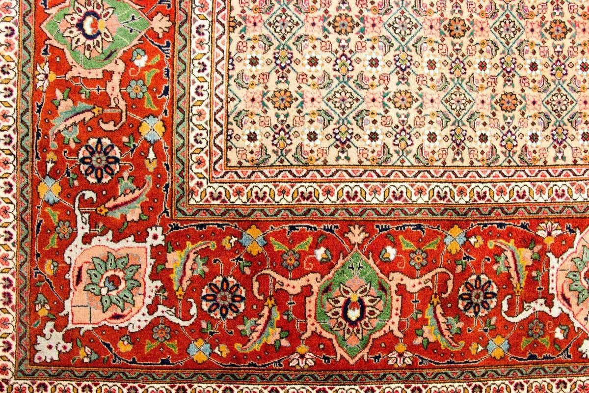 Persisk tæppe - Tabriz - Royal - 380 x 280 cm - brun