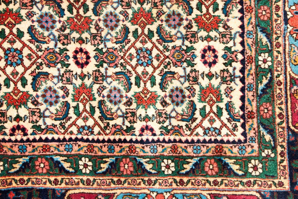 Persisk tæppe - Bijar - Royal - 315 x 223 cm - mørkeblå