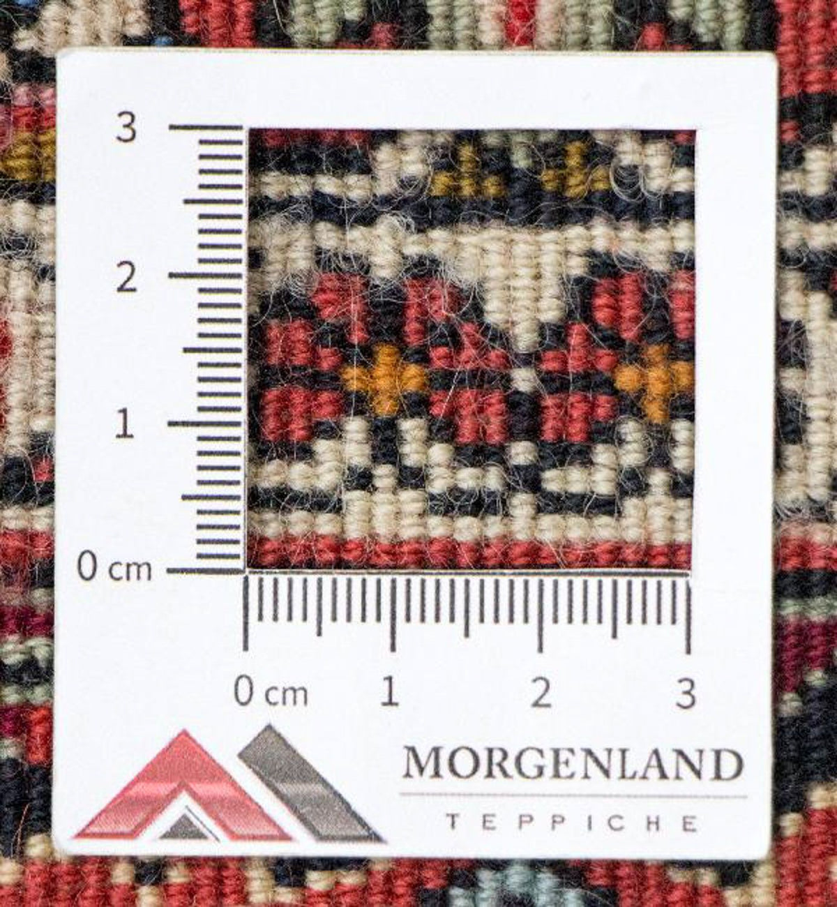 Løber Persisk tæppe - Bijar - Royal - 397 x 89 cm - rød