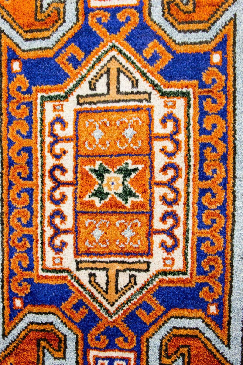 Orientalsk tæppe - 151 x 95 cm - orange