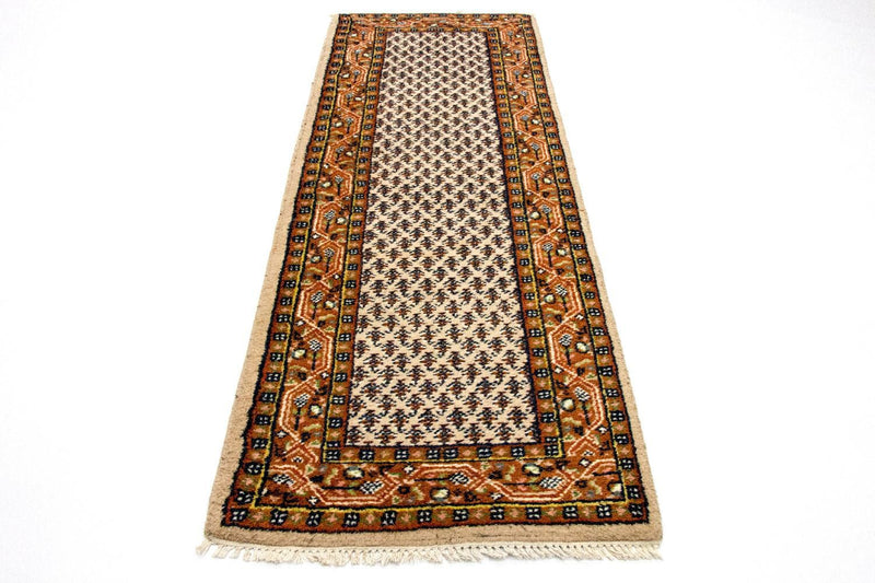 Løber Orientalsk tæppe - 210 x 75 cm - beige