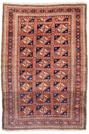 Afghansk tæppe - Bukhara - 164 x 105 cm - blå