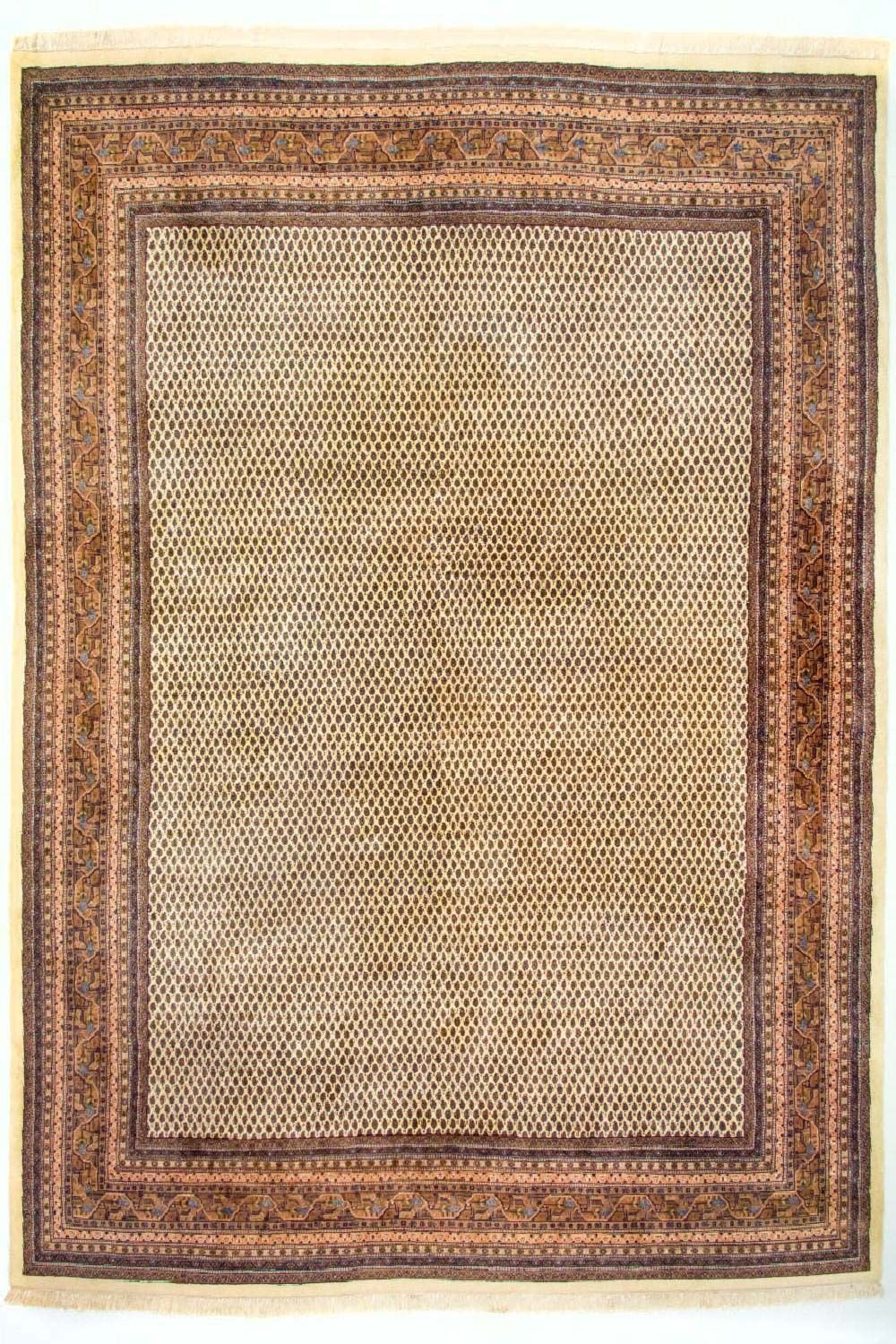 Persisk tæppe - Mir - 395 x 305 cm - beige